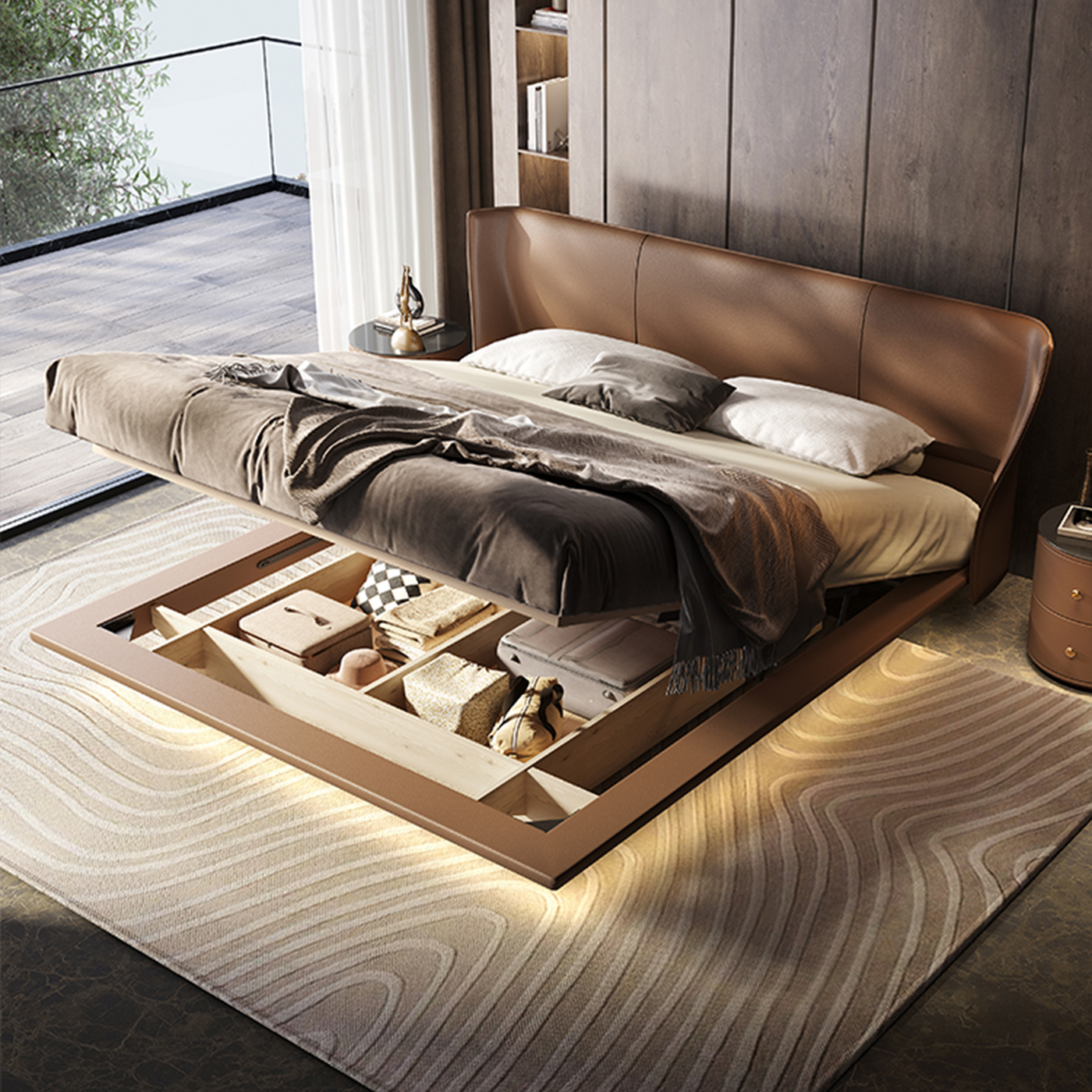 Honey Tart Floating Bed