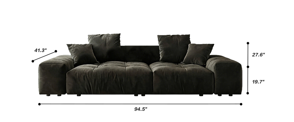 Carbon Luxe Modular Sofa