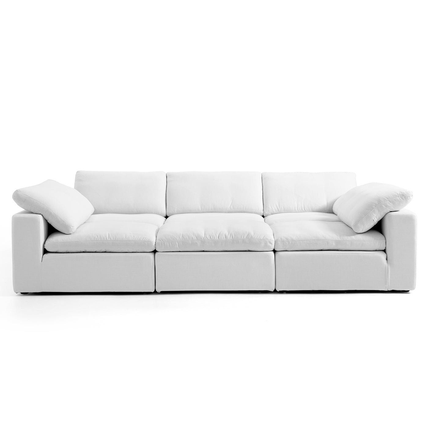 Tender Wabi Sabi Sofa Bed-White-128.0"