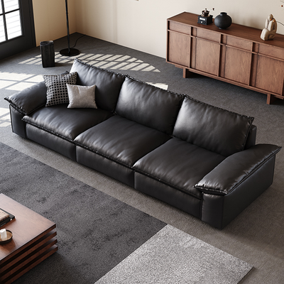 Brownie Modern Luxe Leather Sofa