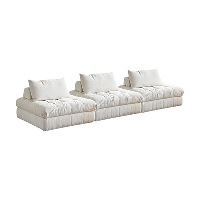 Block Modular White Sectional-White