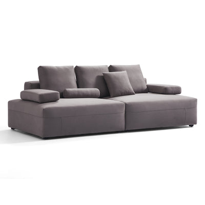 Composition Wabi Sabi Beige Sofa-Gray