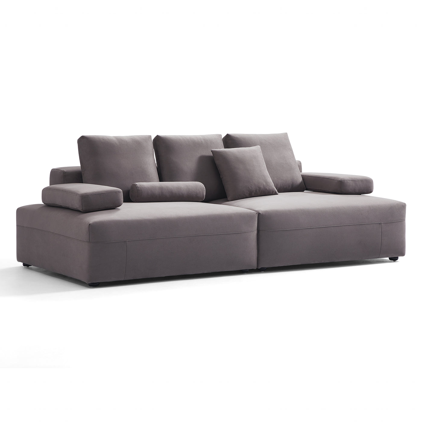 Composition Wabi Sabi Gray Sofa-Gray