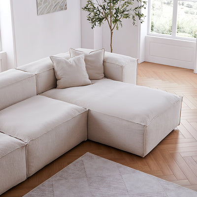 Freedom Modular Khaki Sectional Sofa-Khaki