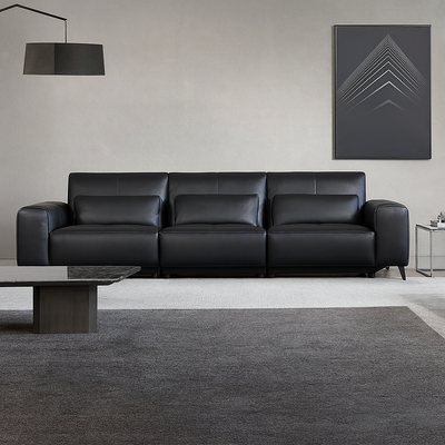 Alto Top Grain Leather Power Recliner Sofa