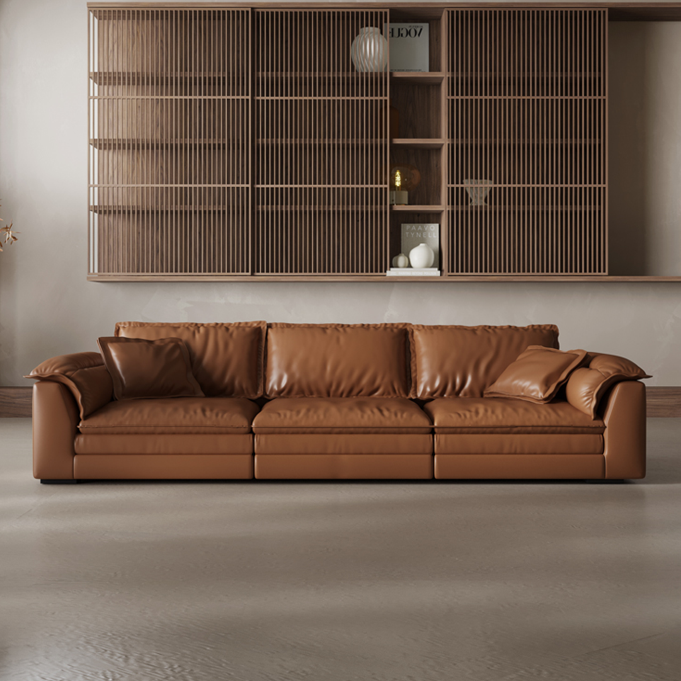 Bergamo Classic Italian Leather Sofa