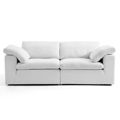 Tender Wabi Sabi Sofa-White-90.6"