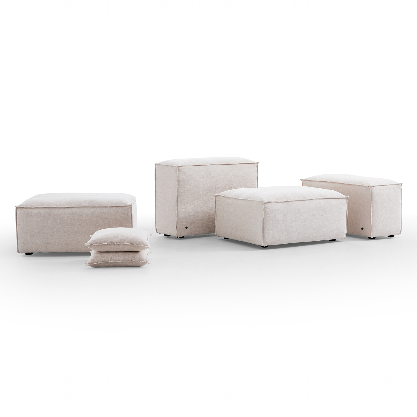 Freedom Modular Khaki Sofa-Khaki