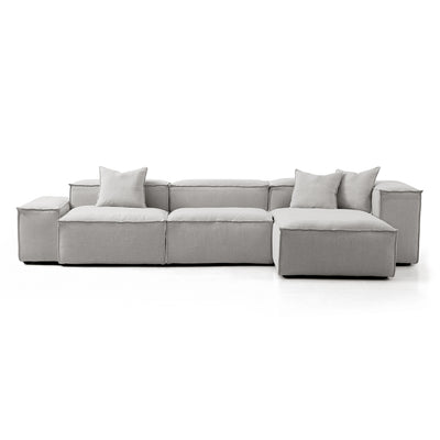 Freedom Modular Gray Sectional Sofa-hidden