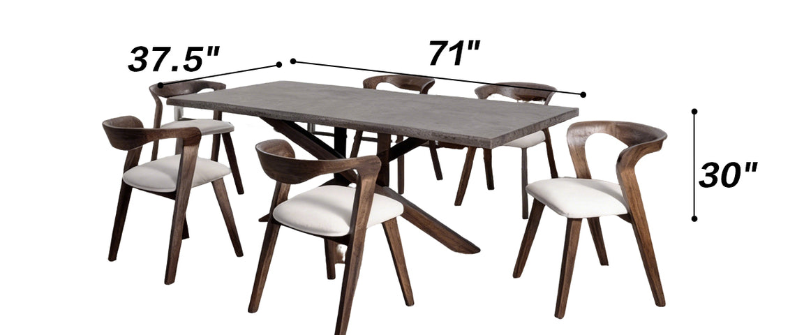 Alora Rectangular Dining Table