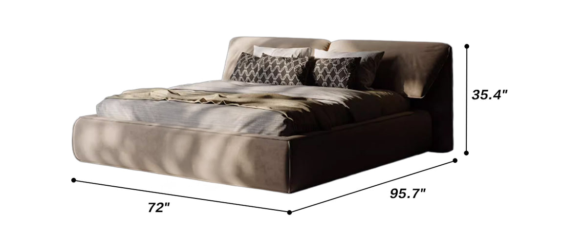 Belo Upholstered Elephant Ear Bed