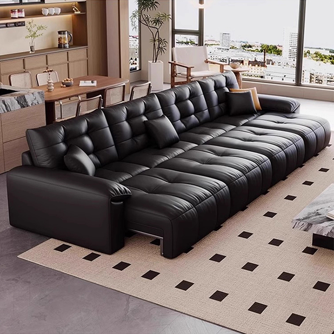 Betances Leather Power Reclining Sofa