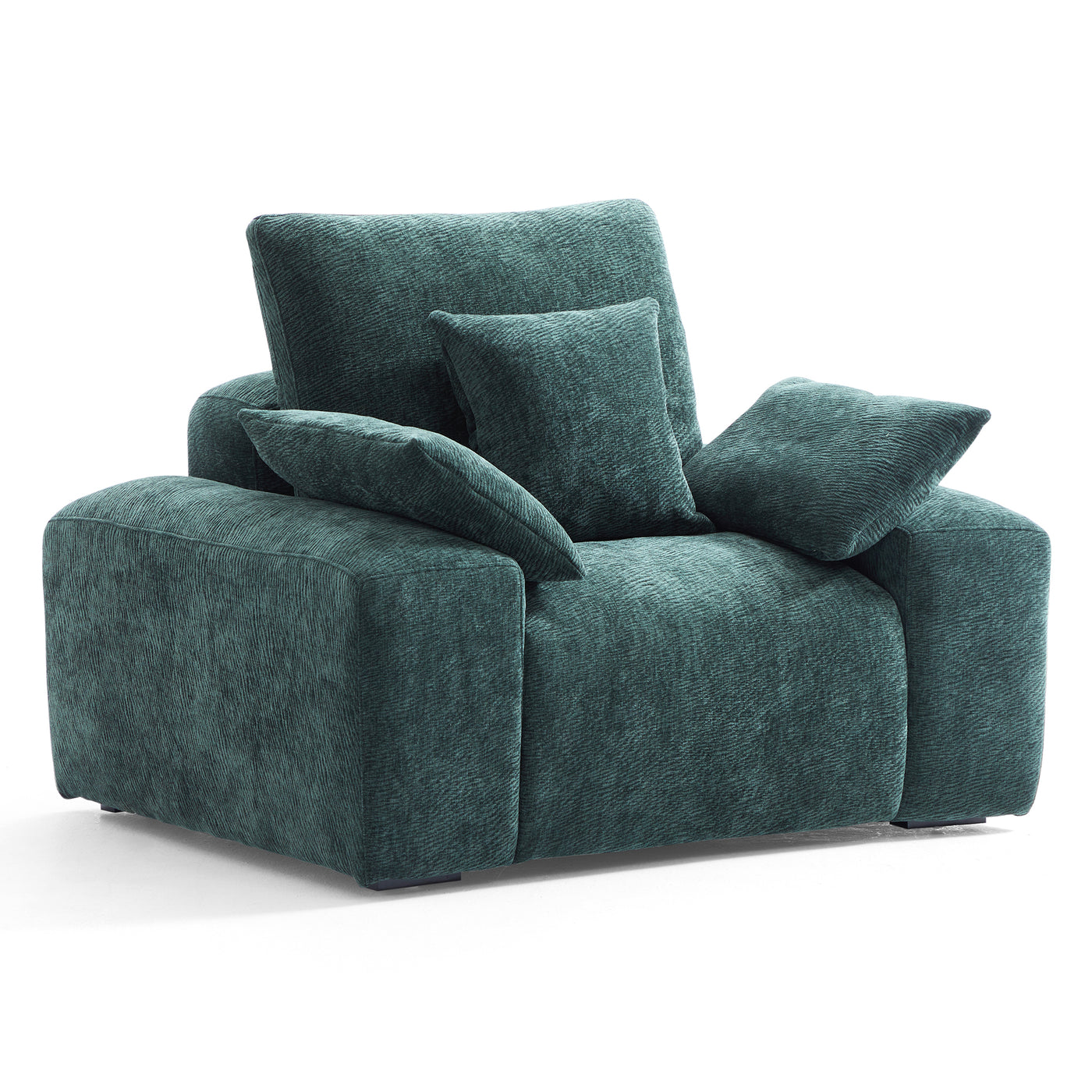 The Empress Green Sofa Set-Green