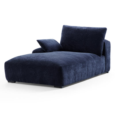 The Empress Green U Shaped Sectional-Navy Blue