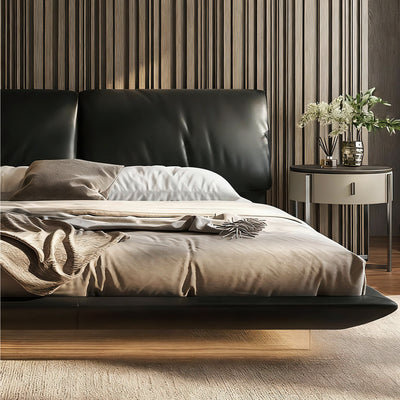 Dark Truffle Floating Bed
