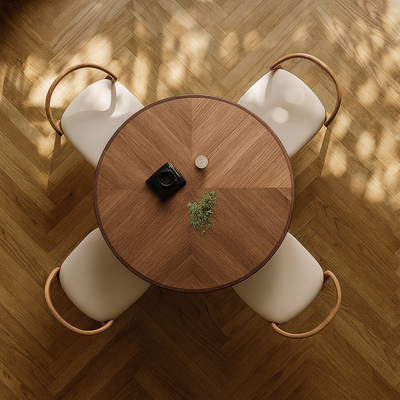 Kamile Round Dining Table