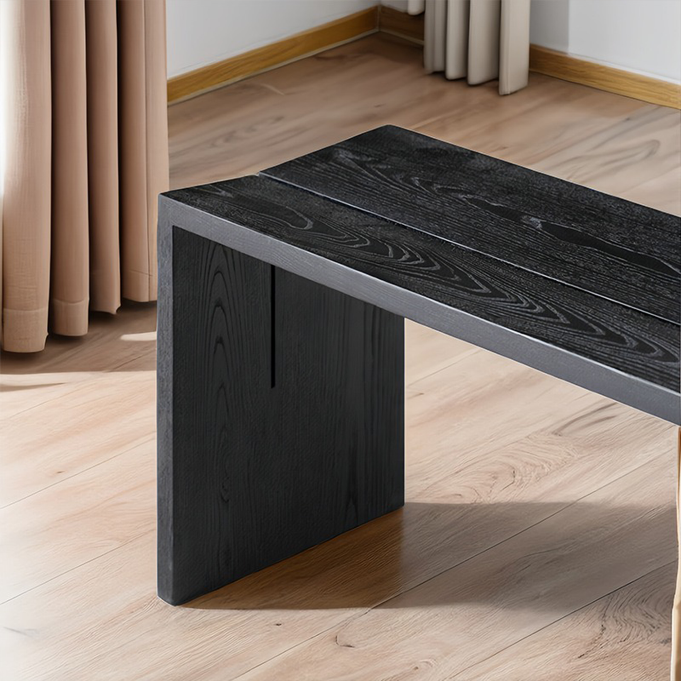 Varenna Ash Wood Bench