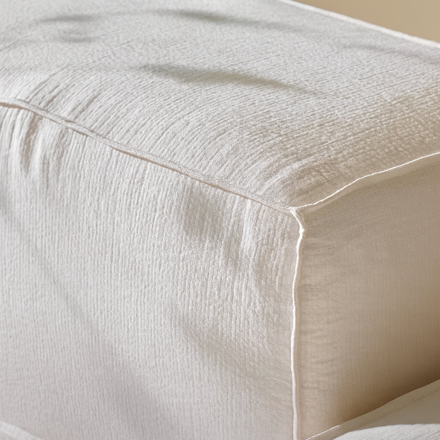 Freedom Modular White Double Sided Sectional Sofa-White