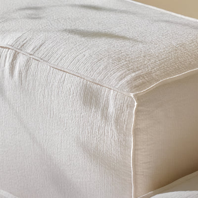 Freedom Modular White Double Sided Sectional Sofa-White