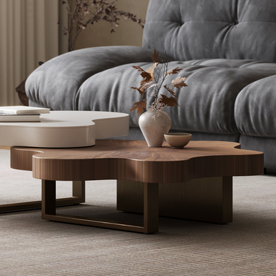 CloudBloom Layered Coffee Table