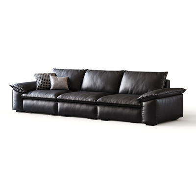 Brownie Modern Luxe Leather Sofa