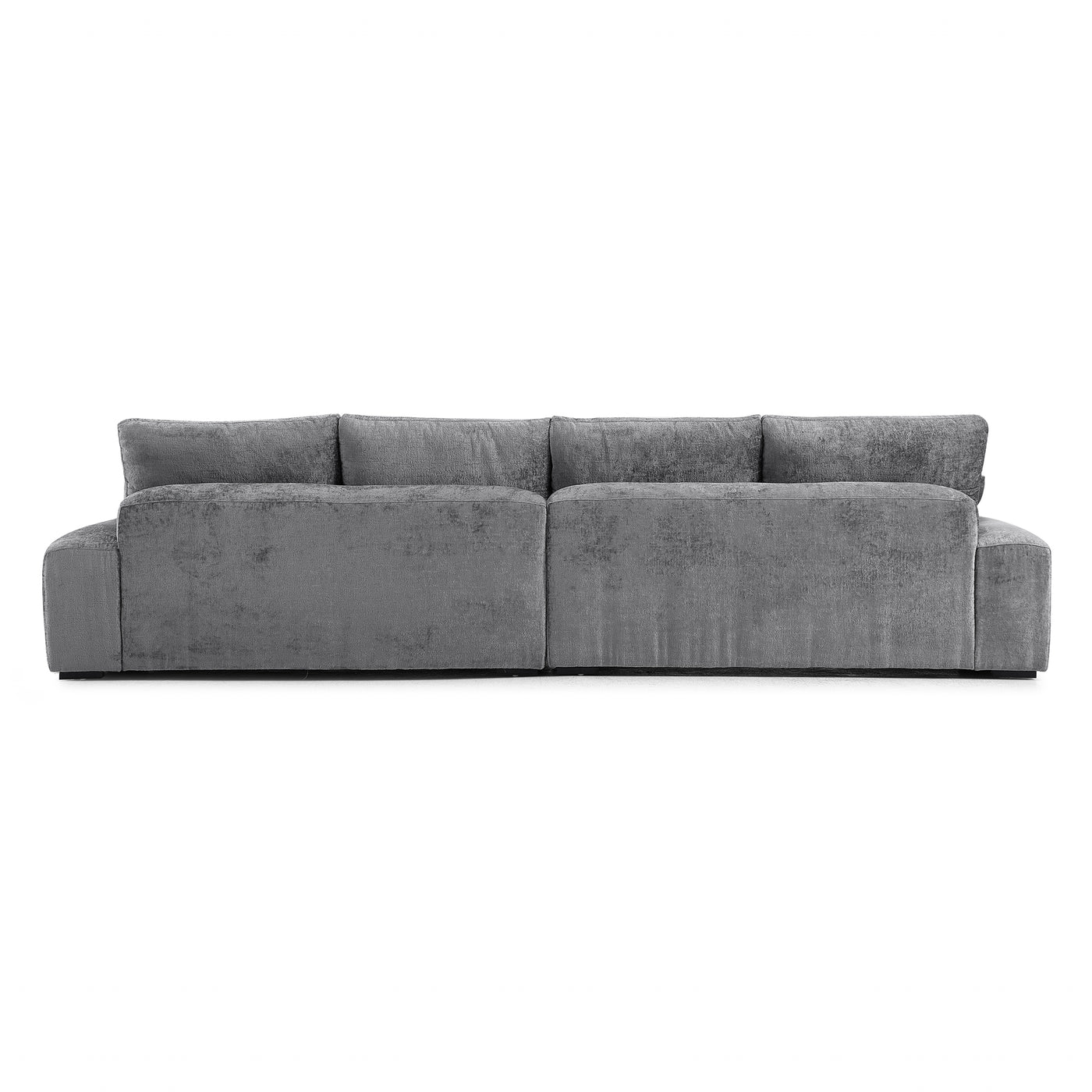 The Empress Camel Sofa-Gray-140.1"