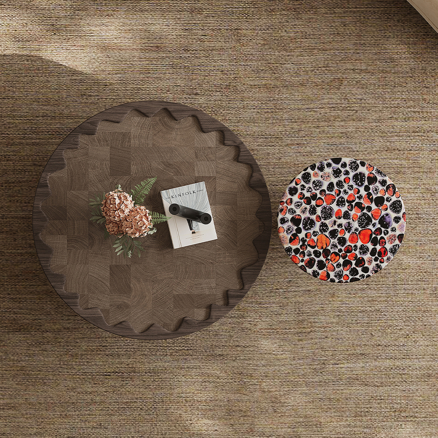 Mosaic Bloom Coffee Table Set