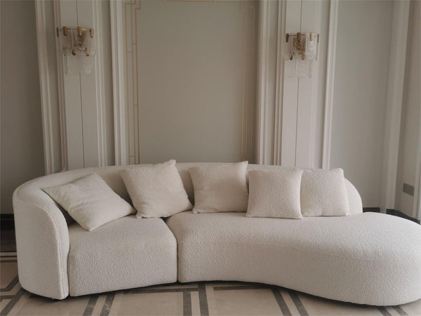 Crescent Bay Wabi-Sabi White Sofa