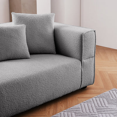 Nordic Modern Gray Sofa-Gray