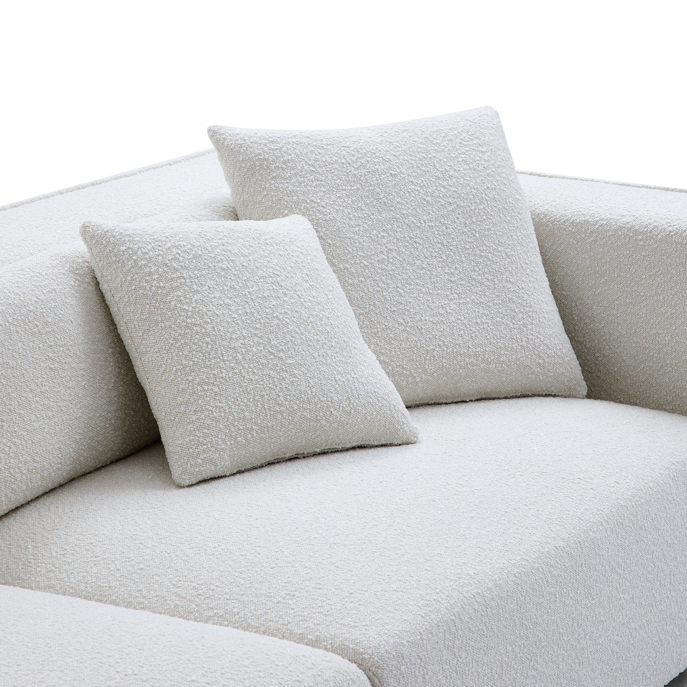 Nordic Modern Creamy Sofa-White