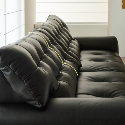 Breeanne Leather Electric Reclining Sofa