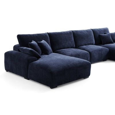 The Empress Green U-Shaped Sectional