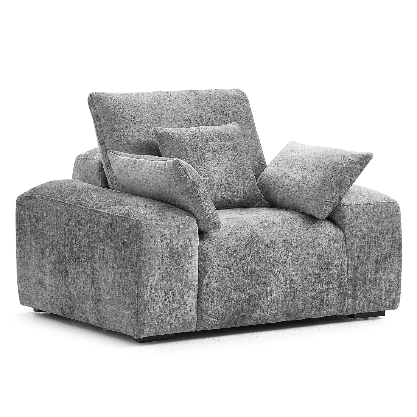 The Empress Beige Sofa Set-Gray