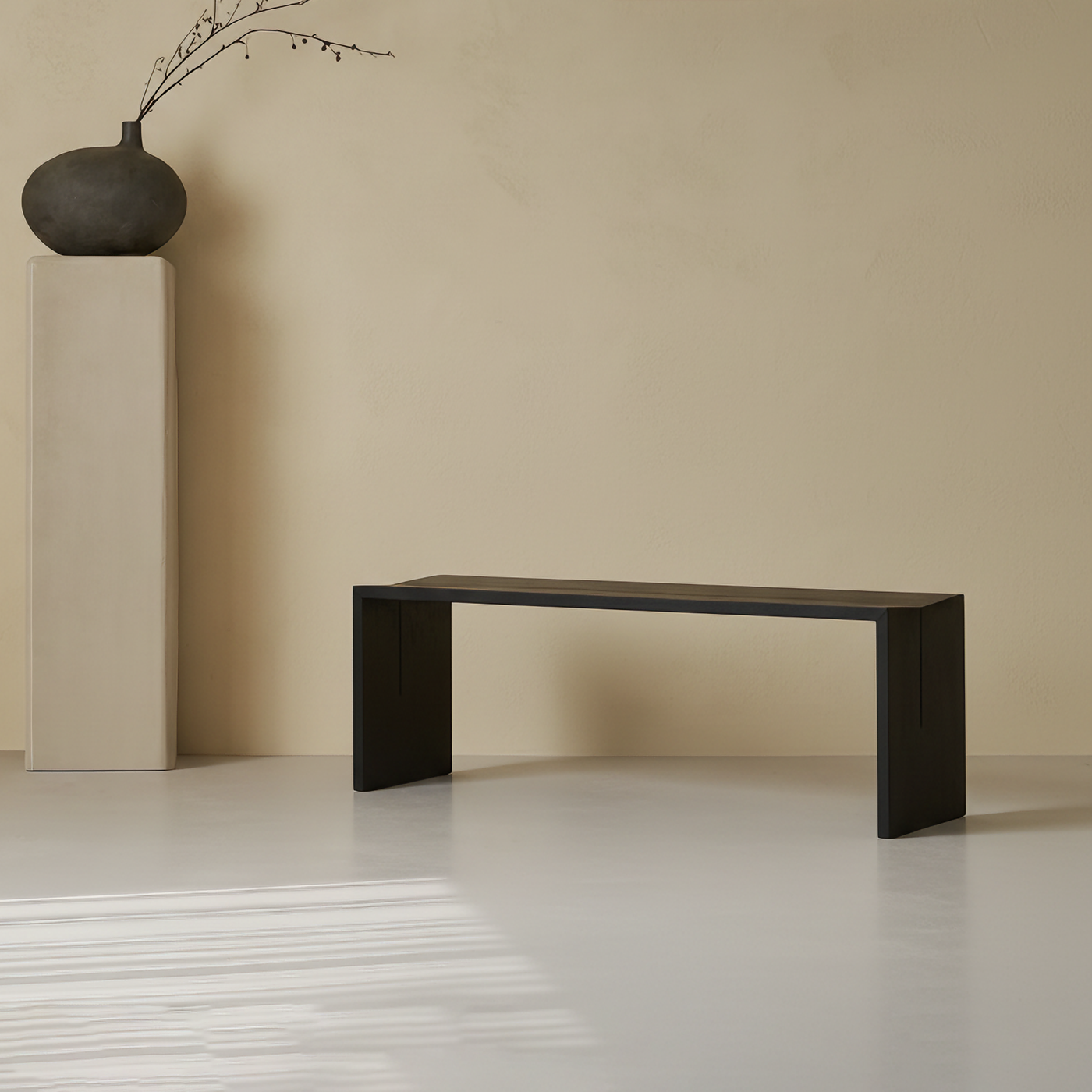 Varenna Ash Wood Bench