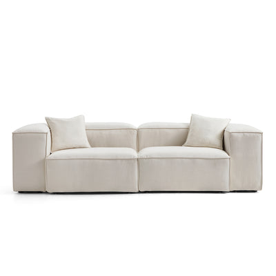 Freedom Modular Sectional Sofa-Beige-106.3"-High