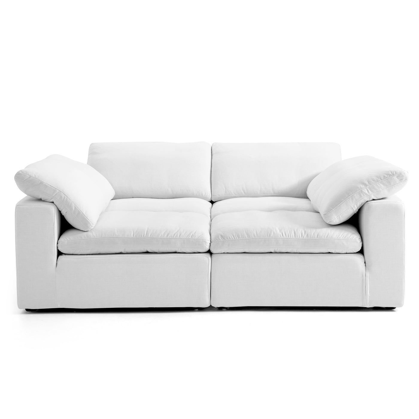 Tender Wabi Sabi Sofa Bed-White-90.6"