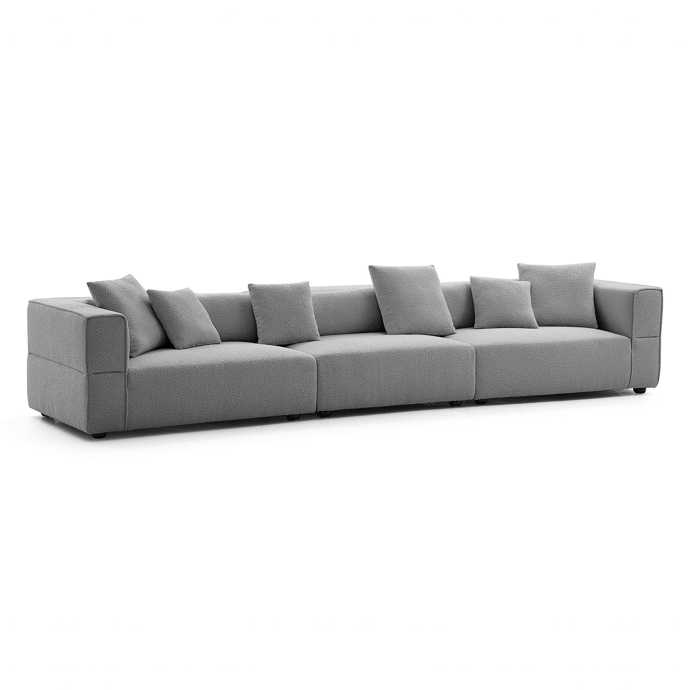 Nordic Modern Creamy Sofa-Gray