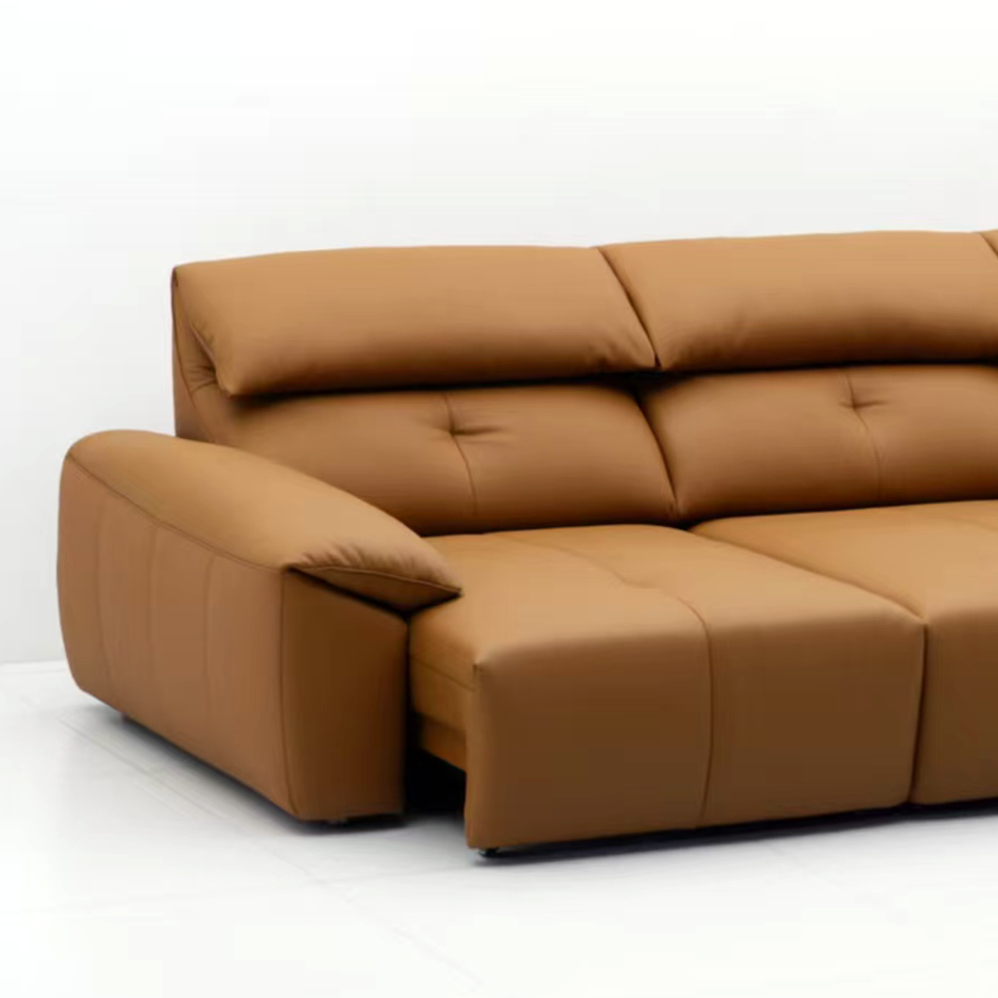 Mejas Leather Power Reclining Sofa