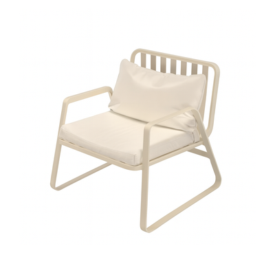 Mykonos Aluminum Outdoor Patio Conversation Set with Cushions