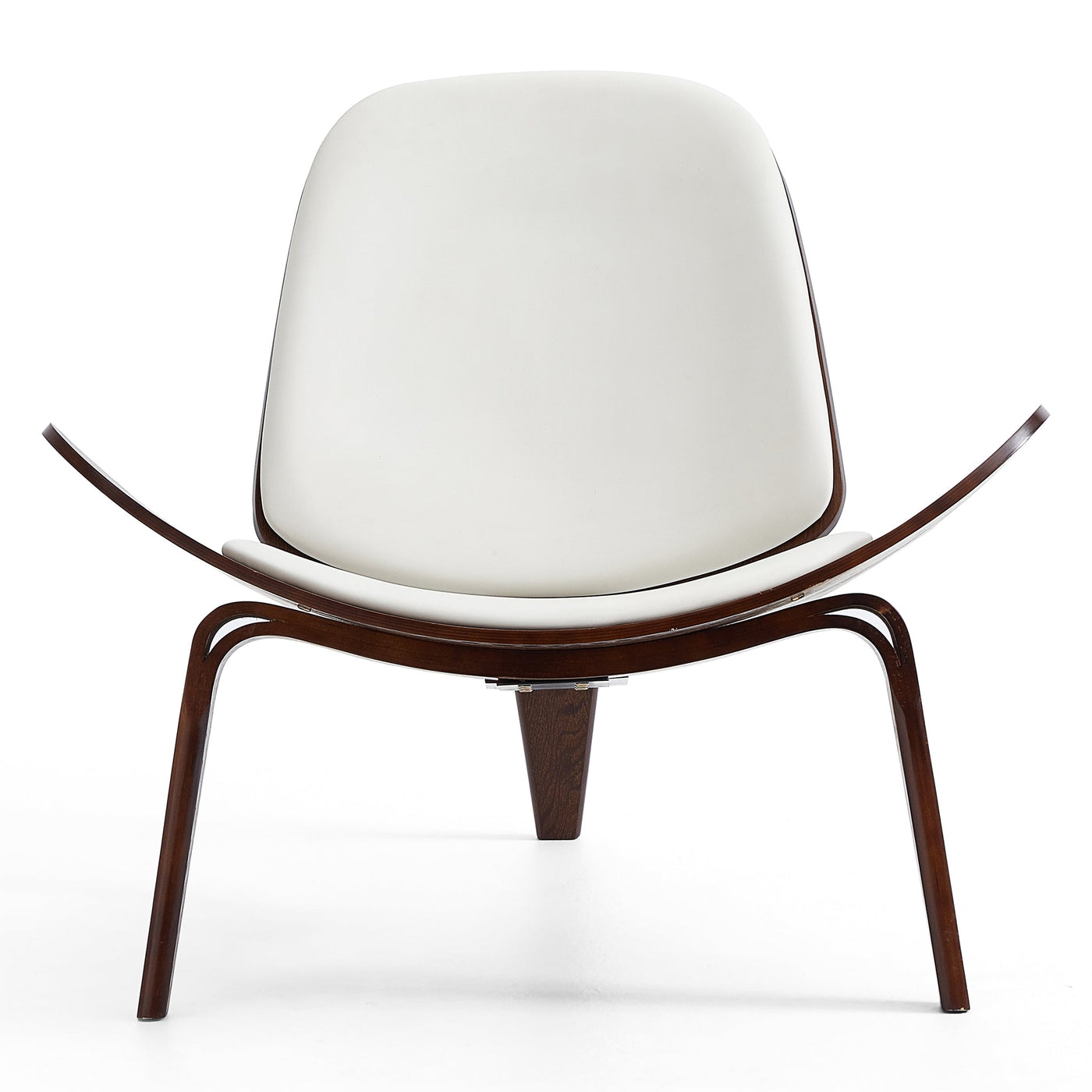 Mermaid Wegner White Shell Chair-hidden