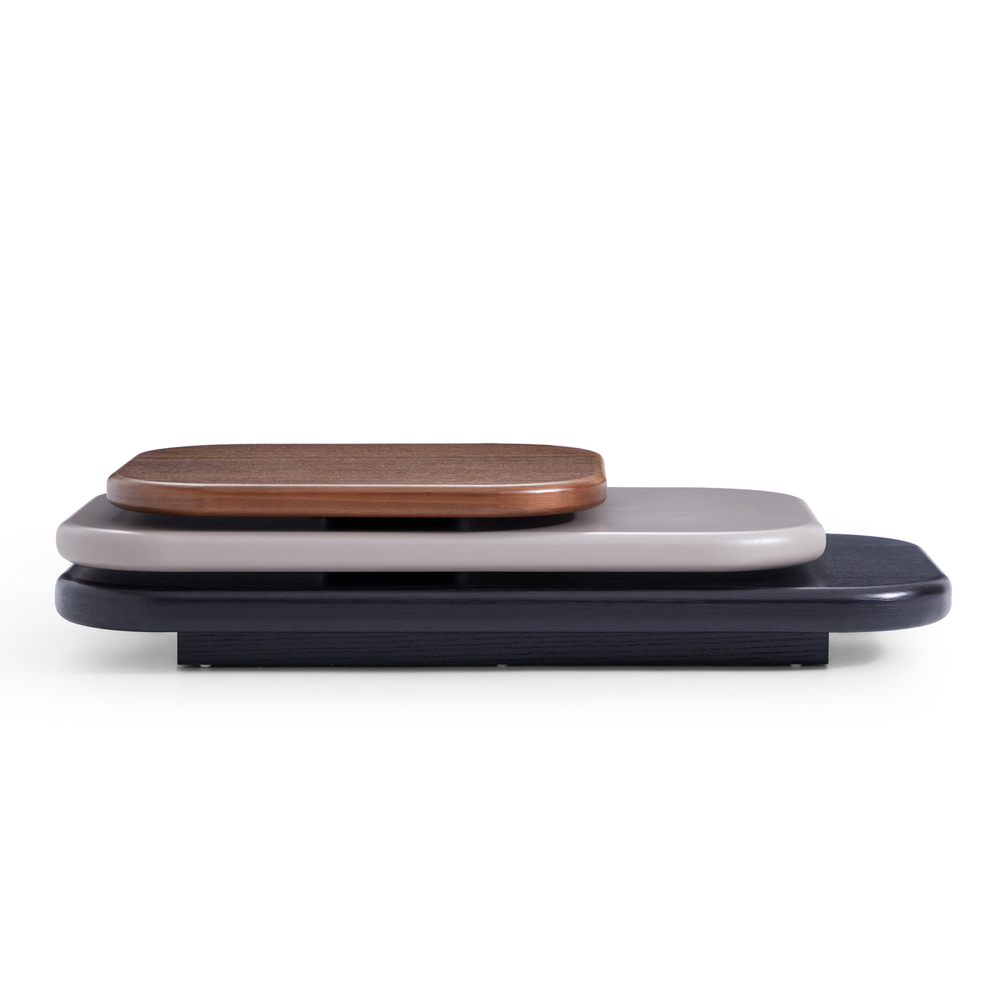 Pebbles Rotating Coffee Table-Multi