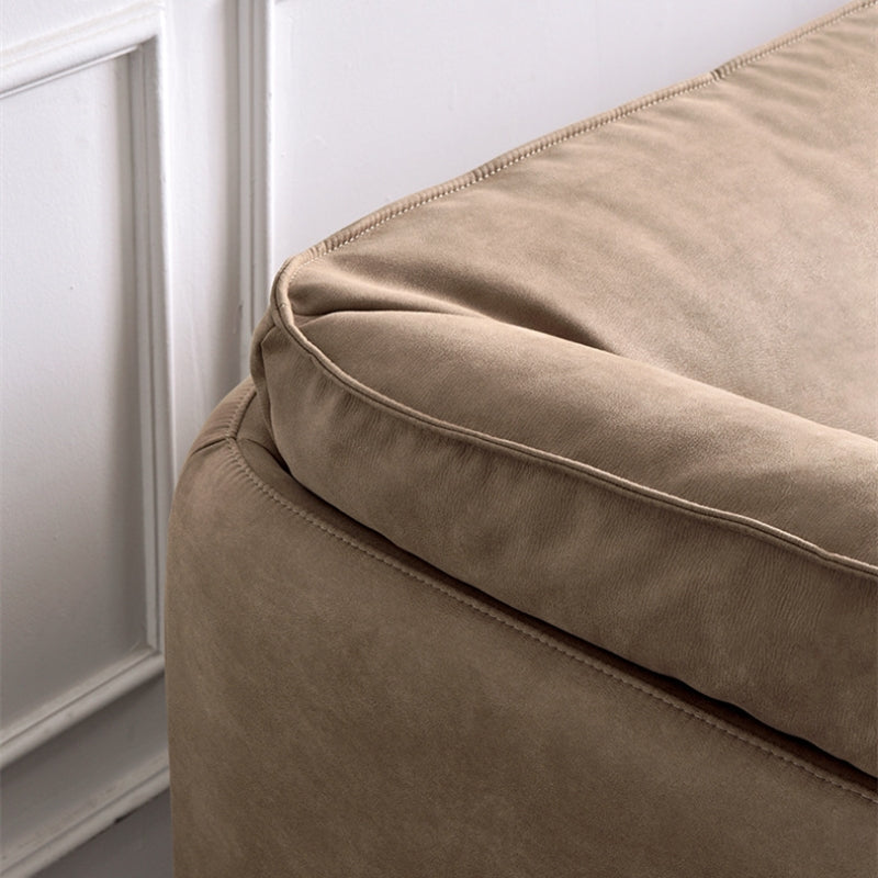 Vanilla Gray Fabric Sofa-Camel