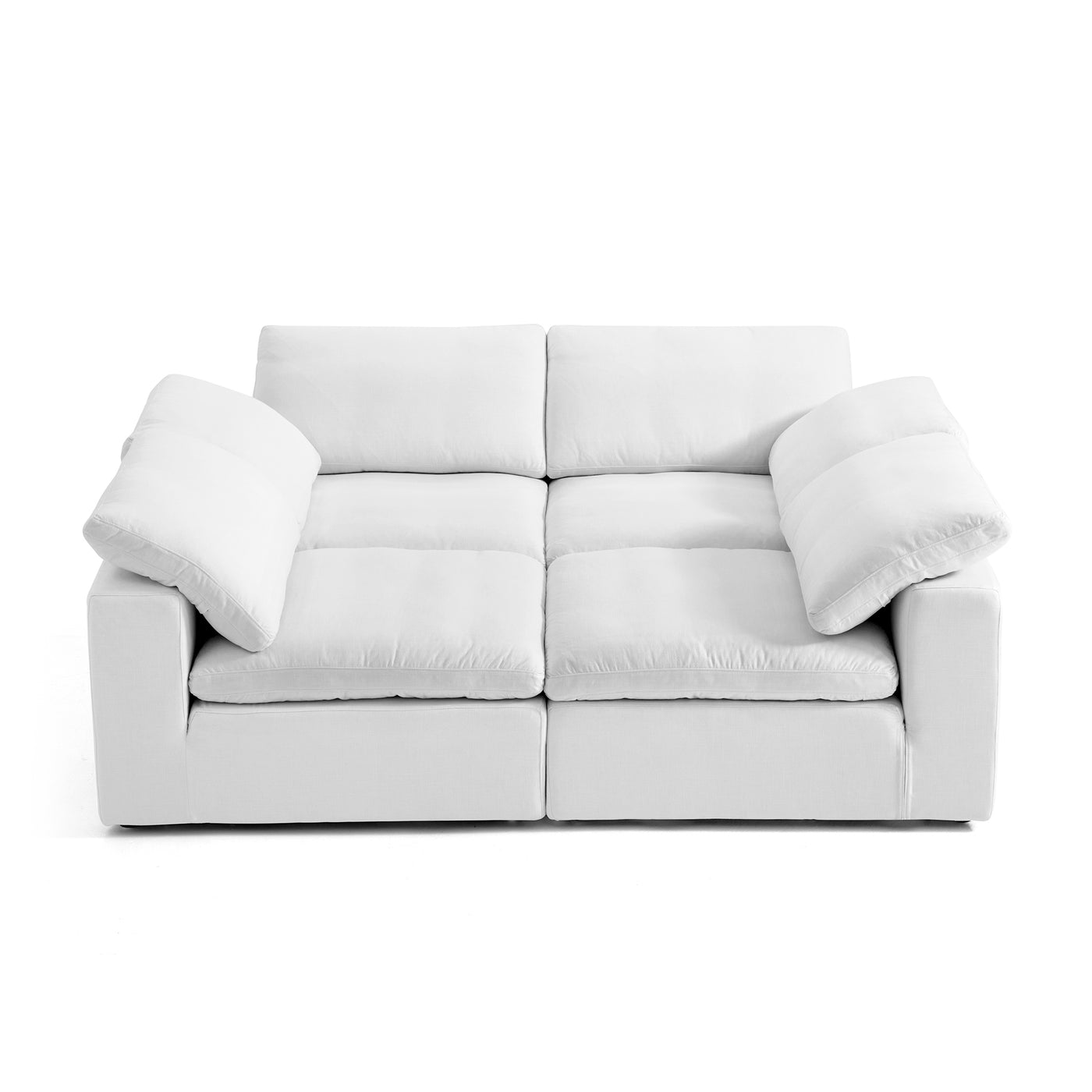 Tender Wabi Sabi Sofa Bed-White-90.6"