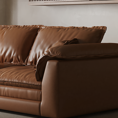Bergamo Classic Italian Leather Sofa