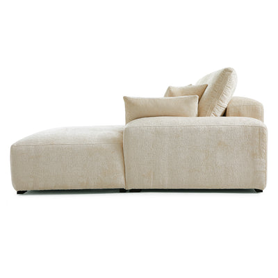 The Empress Camel Sectional-Beige