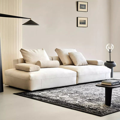 Composition Wabi Sabi Beige Sofa-Beige