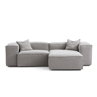 Freedom Modular Sectional Sofa-New Gray-106.3"-High