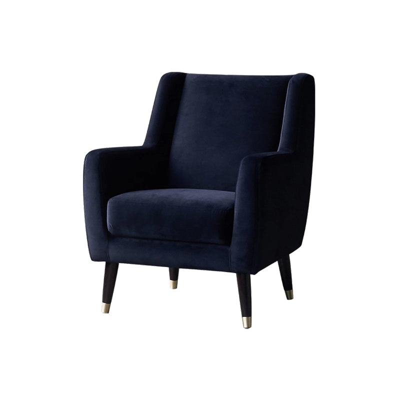 Eden Ink Blue Velvet Lounge Chair-hidden