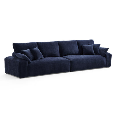 The Empress Navy Blue Sofa-hidden
