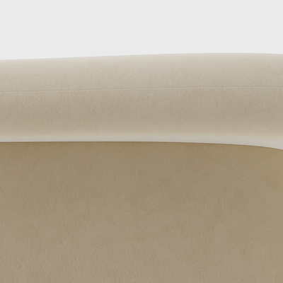Arcana Curved Premium Velvet Sofa